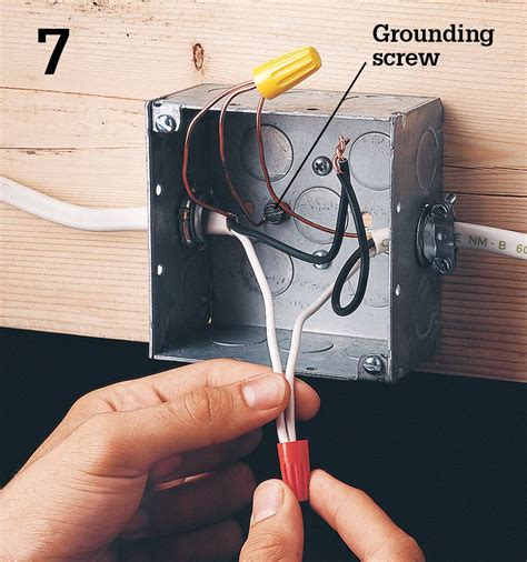 electrical box where to screw on grounding wire|junction box grounding.